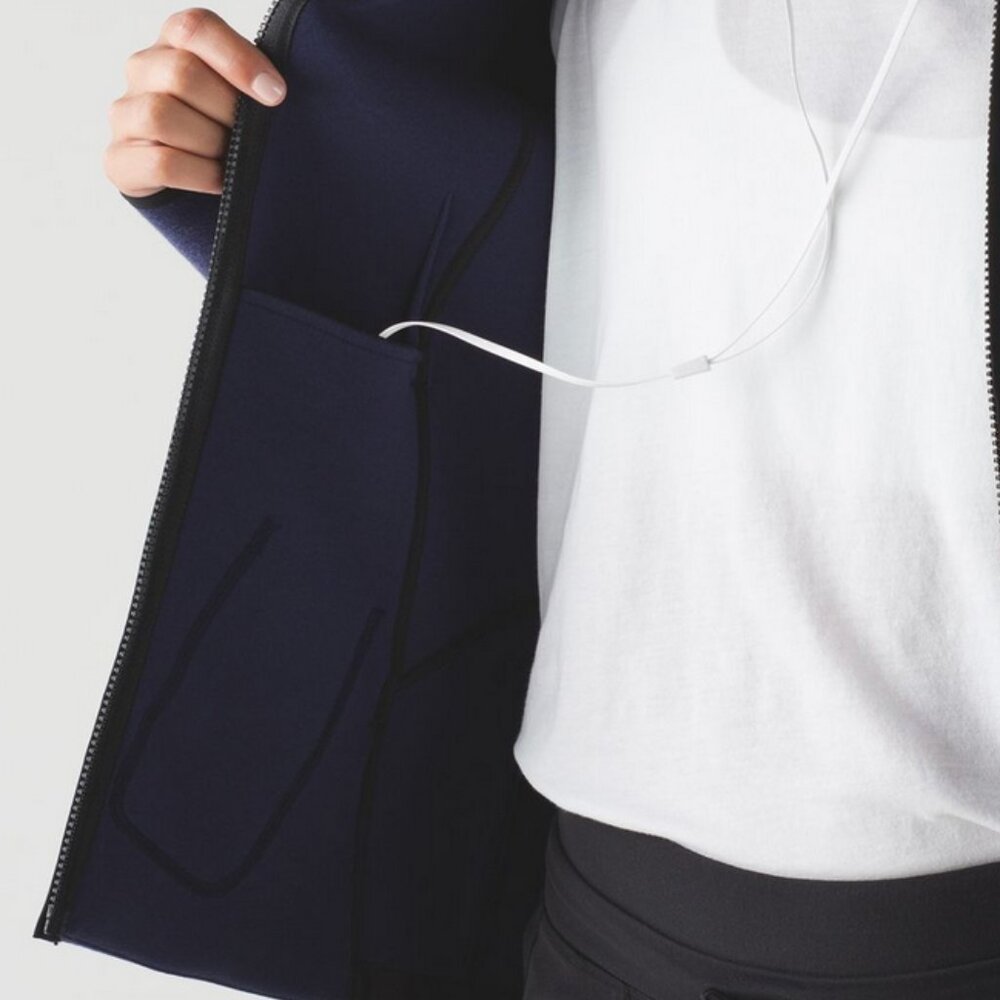Lululemon Insculpt Jacket  Heathered Deep Indigo/Deep‎ Indigo - Picture 10 of 11